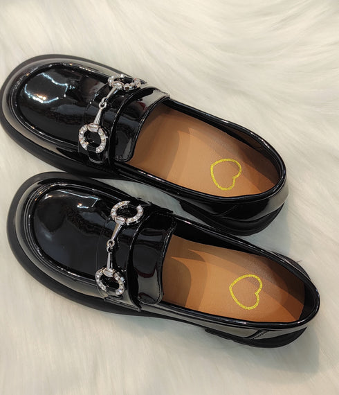 Round Toe Chunky Loafers